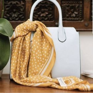 Causebox Cleobella Silky Scarf Polka Dots